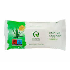 Q BEAUTY TOALL ADULTO ALOE 40 C CON TAP