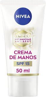 NIVEA LUMINOUS CR MANOS 50ML TOPM