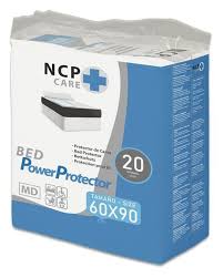 NCP CARE PROTECTOR CAMAS 60X90 20U