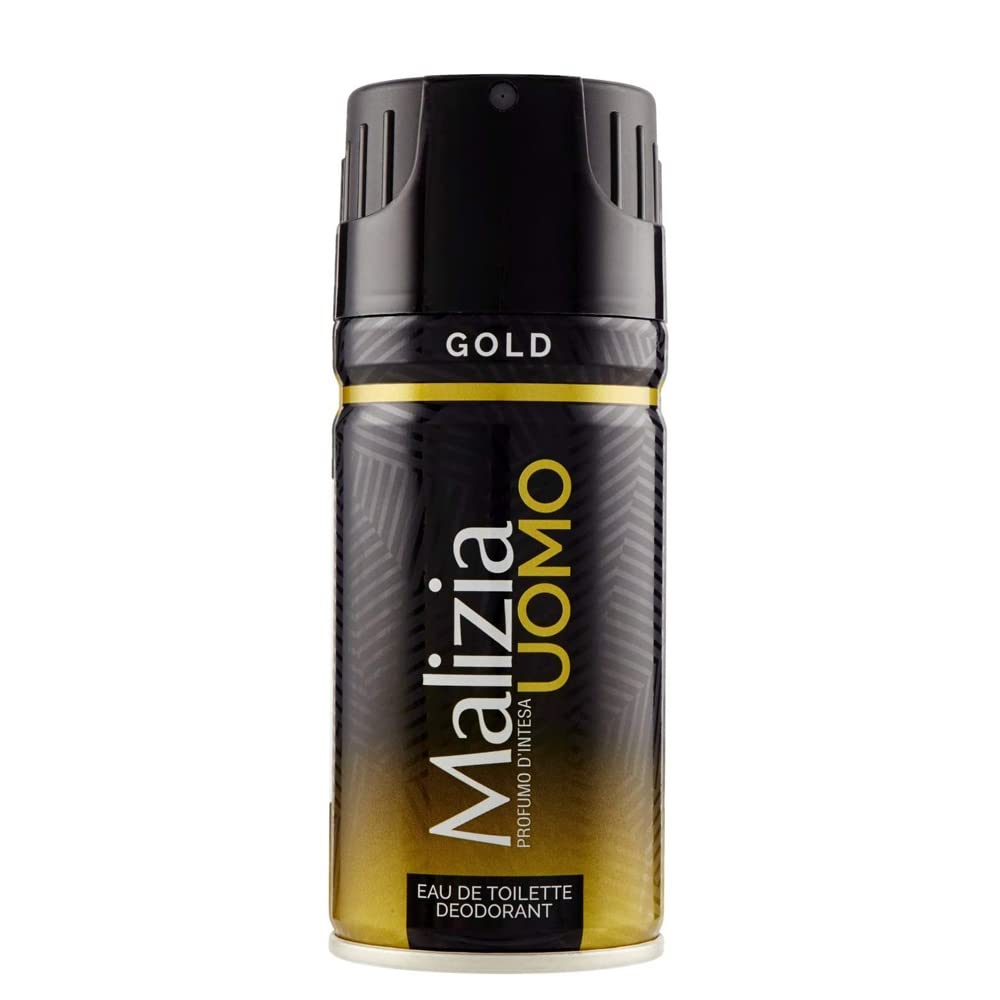 MALIZIA DEO 150ML SPR GOLD