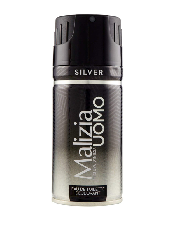 MALIZIA DEO 150ML SPR SILVER