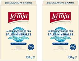 LA TOJA JAB MANOS 2X100GR PLLAS HIDROTER