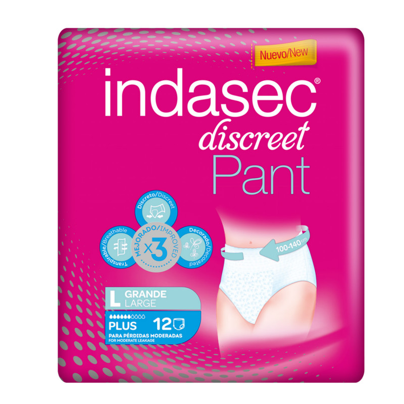INDASEC PANT PLUS GRANDE 110 140 12