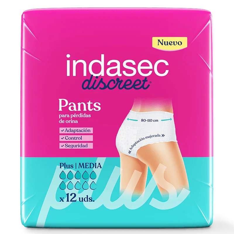 INDASEC PANT PLUS MEDIA 80 110 12U