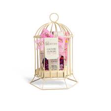 IDC SET BANO FLOWERS BIRDCAGE 5623