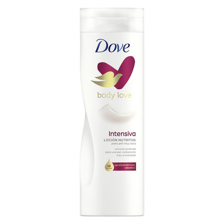 DOVE BODY MILK 400 MUY SECA