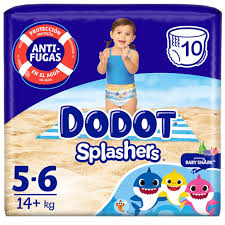 DODOT SPLASHERS T5  PLUS 14KG 10U