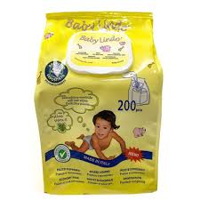 BABY LINDO TOALL ALOE 120U C CON TAPA