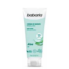 BABARIA CR MANOS 75ML ALOE VERA2X1