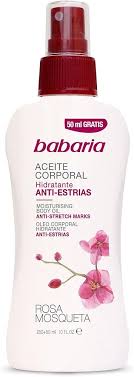 BABARIA ACEITE CORP 300ML ROSA MOSQUETA