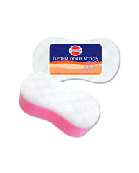 MUNDO FLORAL ESPONJA DOBLE ACCION