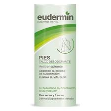 EUDERMIN POLVOS TALCO PIES 150GR