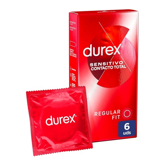 DUREX PRESERVATIVOS 6 UND CONTACTO TOTAL