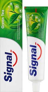 SIGNAL DENT 100ML 1 2 3 GREEN TEA  EX