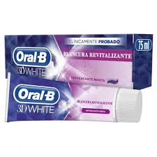 ORAL B DENTR 3DW BLANC REVITALIZ 75