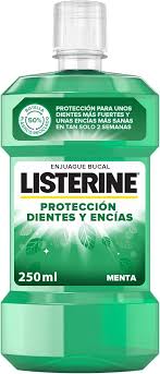 LISTERINE ELIXIR 250ML DIENTES AND ENCIAS