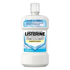 LISTERINE ELIXIR 500ML ADV BLANQ SUAVE