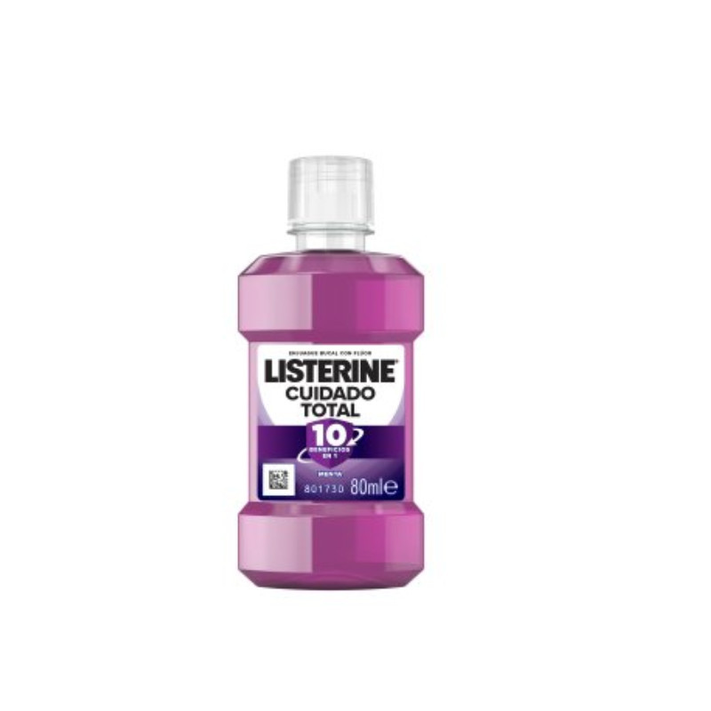 LISTERINE ELIXIR 80ML C.TOTAL VIAJE