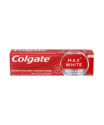 COLGATE DENT 75ML MAX WHITE SUPERIOR  EX
