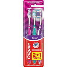 COLGATE CEP DENTAL ZIG ZAG SUAV 2 PLUS 1