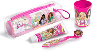 BARBIE DENTR 75ML PLUS CEP PLUS VASO PLUS NEC 2042