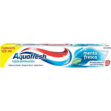 AQUAFRESH DENTR 125ML MENTA FRESCA