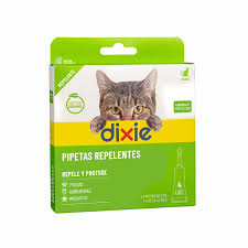 DIXIE REPELENTE 4X1ML PIPETA GATO