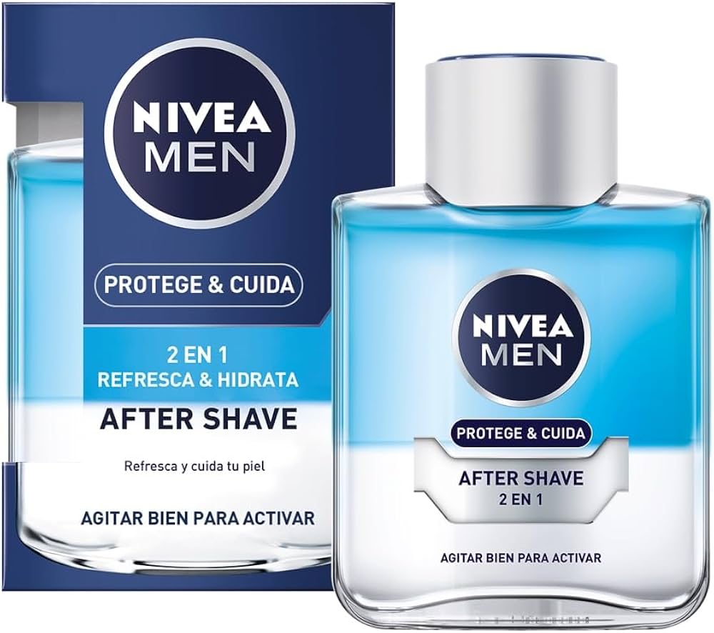 NIVEA AFT SHAVE 100ML LOTION PT AND CARE  EX