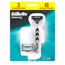 GILLETTE MACH3 MAQ PLUS 1 REC