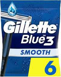 GILLETTE MAQ BLUE 3 4 PLUS 1U SMOOTH