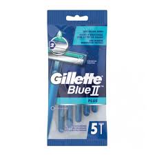 GILLETTE MAQ BLUE II PLUS 5U
