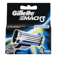 GILLETTE CARG AF MACH3 4UD
