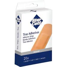 STAR COTT TIRAS ADHESIVAS 20U  N