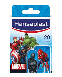 HANSAPLAST TIRAS KIDS MARVEL 20U