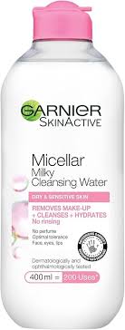 GARNIER AGUA MICELAR MILKY 400M$