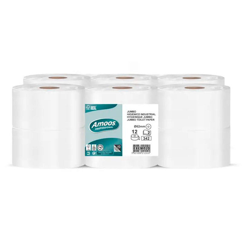 AMOOS PAPEL HIG INDUSTRIAL 2C 120MT