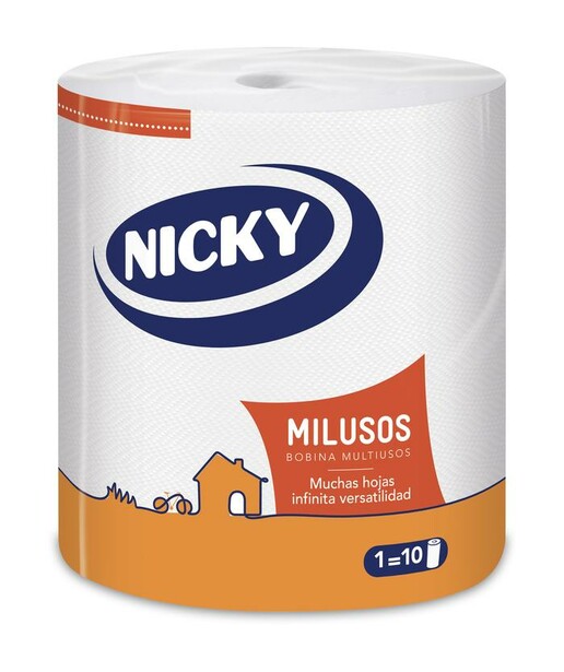 NICKY PAPEL COCINA MILUSOS 1-10