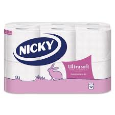 NICKY PAPEL HIG ULTRA SOFT 2H 12R