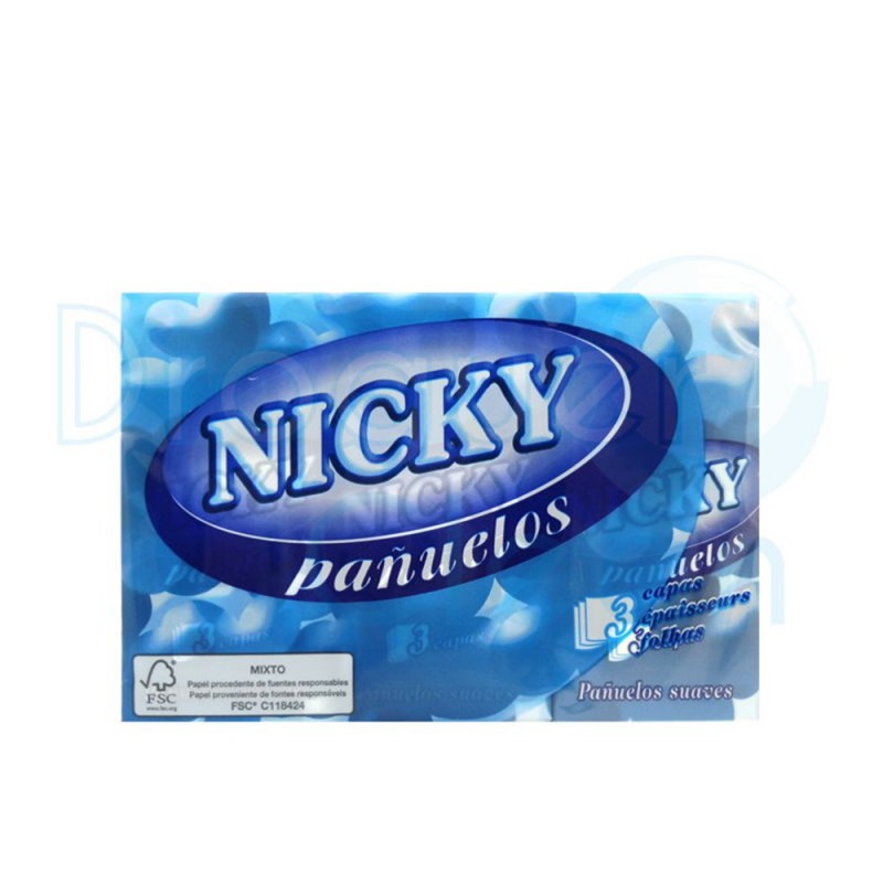 NICKY PANUELOS 3H 6X9 BLANCOS