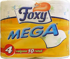 FOXY PAPEL HIG MEGA 2H 4R DECORADO