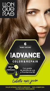 LLONGUERAS TINTE ADVANCE 6 RUBIO OSCURO