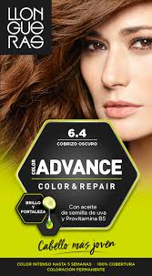 LLONGUERAS TINTE ADVANCE 6.4 COBRIZO OSC