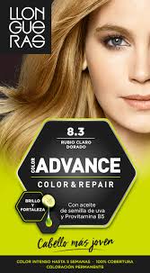 LLONGUERAS TINTE ADVANCE 8.3 RUB CLAR DO