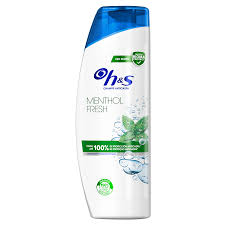 H AND S CHP 400ML DUP MENTHOL FRESH