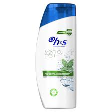 H AND S CHP 400ML MENTHOL FRESH