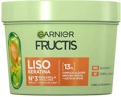 FRUCTIS MASCAR 370ML LISO KERATINA