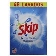 SKIP DET MALETA 2.88KG 48CAC ACTIVE CLEA