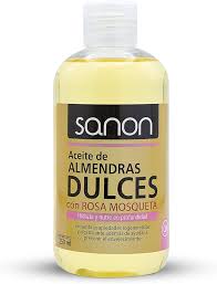 SANON ACEITE DE ALMENDRAS CON ROSA
