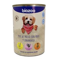 BIOZOO PERRO POLLO PAVO ZANAH 395GR