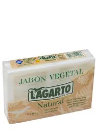 LAGARTO JABON VEGETAL 2U 150GR